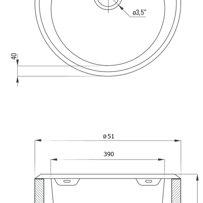 [Edelstahlspüle verschiedene Größen +Armatur klein] Küchen Einbaubecken inkl. Siphon-Set
